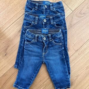Old Navy Baby Blue Denim Jeans Trio